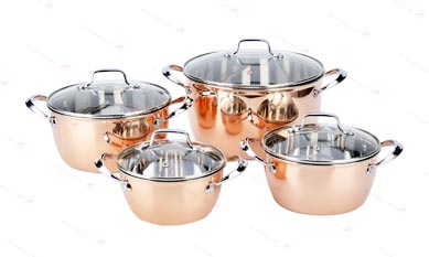 Stainless Steel Cookware set factory